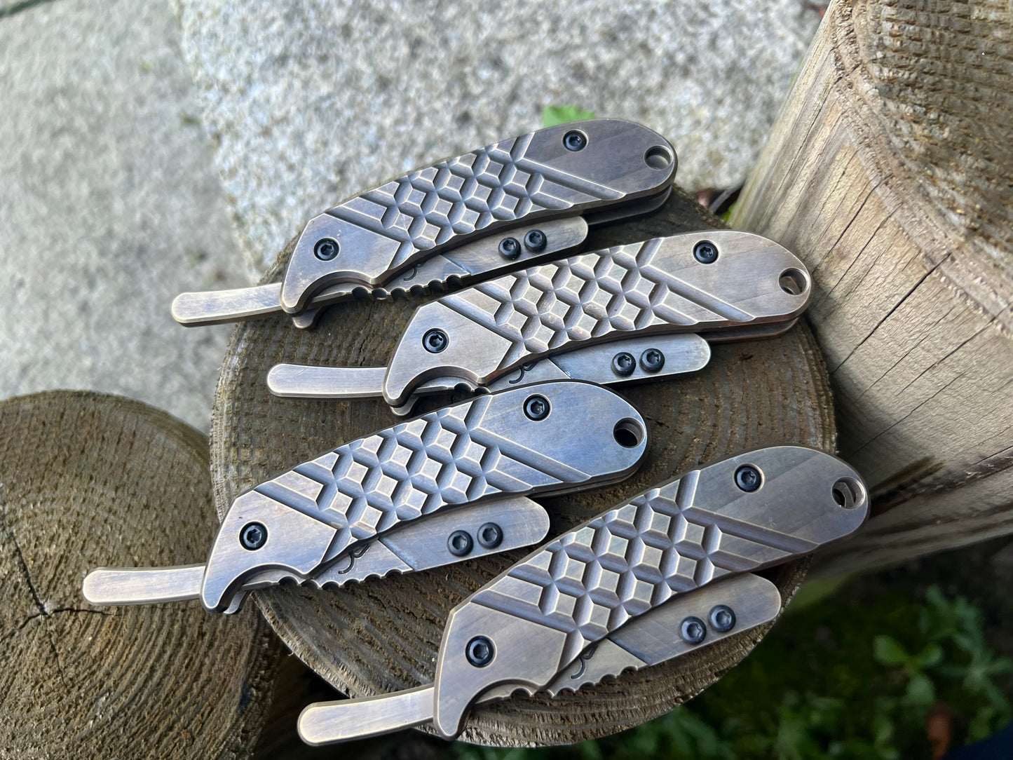 Brass BC Friction Folder - Utility blade holder